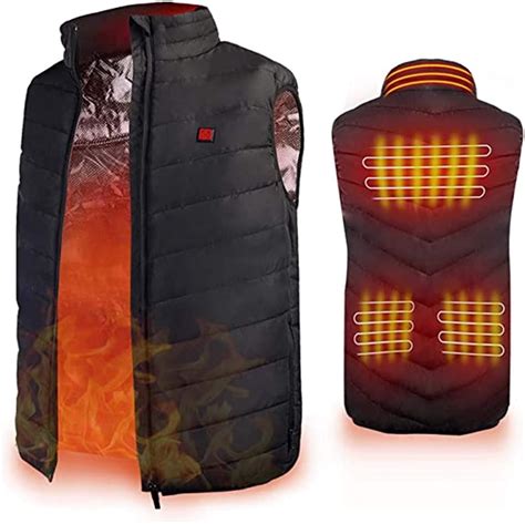 best heated vest for hunting|rechargeable heated body warmer vest.